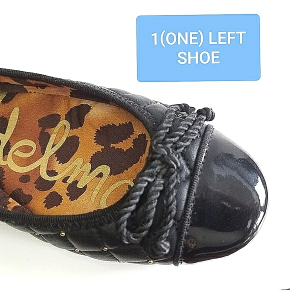 Single LEFT Shoe Ballet Flat Sam Edelman Calypso 8 1/2 M - Picture 4 of 7